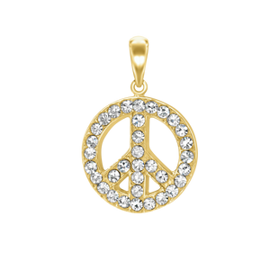 Peace Sign Charm (29 x 20mm)