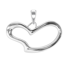 Load image into Gallery viewer, Large Open Heart Charm (23 x 31mm)
