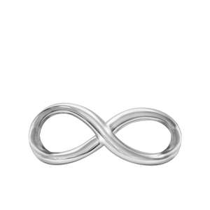 Infinity Sign Bracelet Top in Sterling Silver (29 x 12mm)