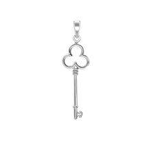 Load image into Gallery viewer, Clover Key Charm (49 x 12mm)
