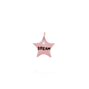 Love and Word Charm Dream Star (18 x 16mm)