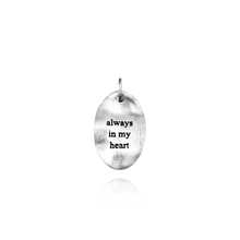 Load image into Gallery viewer, Always in My Heart Charm (21 x 12mm)
