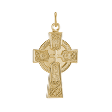 Load image into Gallery viewer, ITI NYC Fancy Celtic Cross Pendant in Sterling Silver
