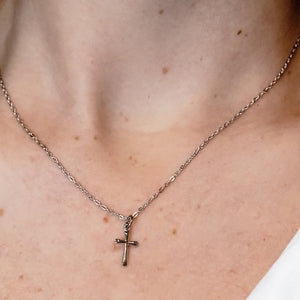 ITI NYC Passion Cross Pendant in Sterling Silver