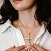 ITI NYC Classic Crucifix Pendant in Sterling Silver
