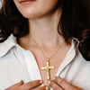 ITI NYC Classic Crucifix Pendant in Sterling Silver