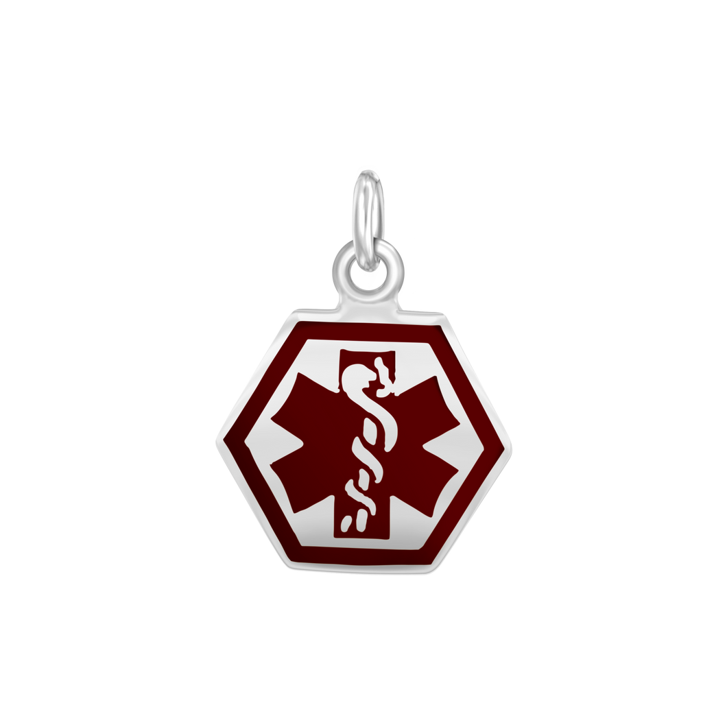 Medical Alert Charm (14 x 10mm)
