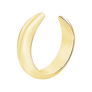 Domed Claw Ring in 14K Gold