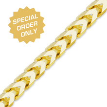Load image into Gallery viewer, Special Order Only: Bulk / Spooled Franco Foxtail Chain in Gold
