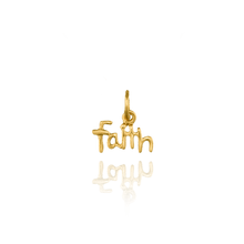 Load image into Gallery viewer, Faith Charm (11 x 10mm)
