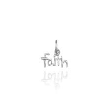 Load image into Gallery viewer, Faith Charm (11 x 10mm)
