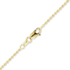 Flatbush Fancy Bead Chain Necklace in 14K Yellow Gold