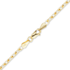 Essex St. Elongated Cable Anklet in 18K Yellow Gold