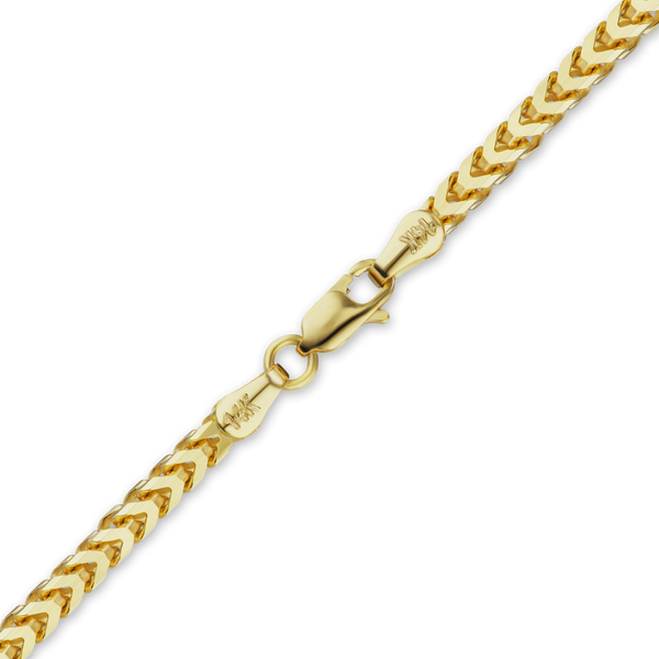 Flatiron Franco Anklet in 14K Yellow Gold