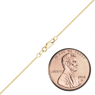 Chelsea Cable Anklet in 14K Yellow Gold