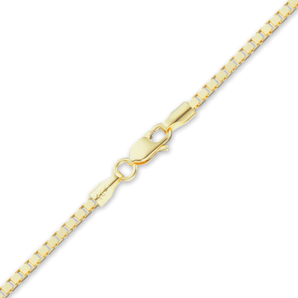 Bleecker St. Box Anklet in 18K Yellow Gold
