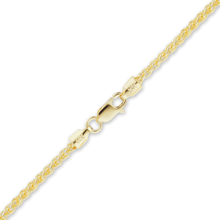 Wall St. Wheat Anklet in 14K Yellow Gold