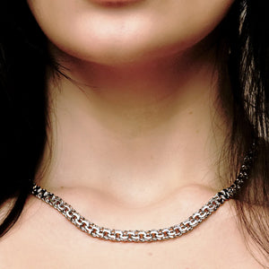 Grand St. Garibaldi Chain Necklace in Sterling Silver