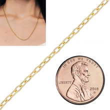 Load image into Gallery viewer, Special Order Only: Bulk / Spooled Diamond Cut Elongated Hollow Cable Chain in Gold
