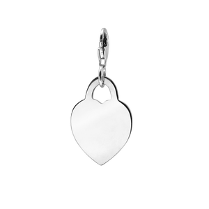 Heart and Lock Charm (43 x 20mm)