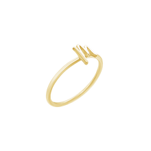 Load image into Gallery viewer, Script Initial Ring in Sterling Silver
