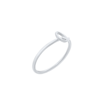 Load image into Gallery viewer, Script Initial Ring in Sterling Silver
