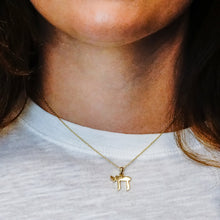 Load image into Gallery viewer, ITI NYC Chai Pendant in 14K Gold
