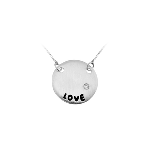 Love Dome Necklace in Sterling Silver (15 x 15mm)
