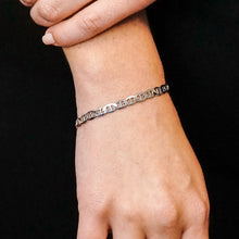 Load image into Gallery viewer, Madison Ave. Mariner Chain Bracelet in Sterling Silver
