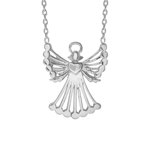 Angel Necklace in Sterling Silver (18 x 14mm)