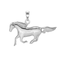 Load image into Gallery viewer, Galloping Horse Charm (33 x 20 mm)
