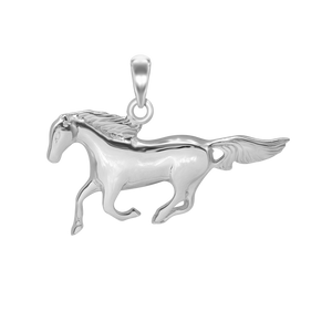 Galloping Horse Charm (33 x 20 mm)