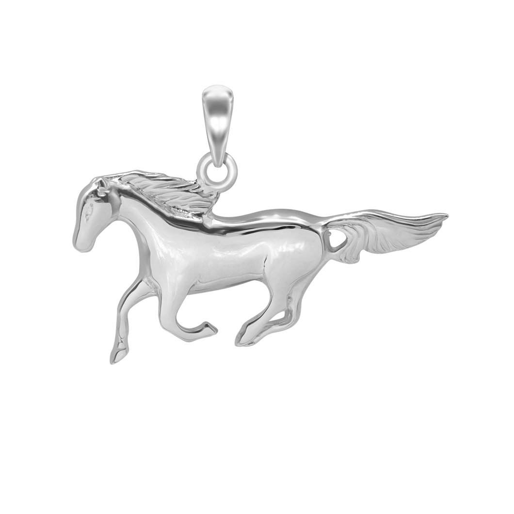 Galloping Horse Charm (33 x 20 mm)