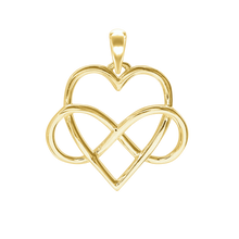 Load image into Gallery viewer, Infinity with Heart Charm (32 x 29mm)
