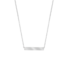 Load image into Gallery viewer, Bar Necklace in Sterling Silver (3 x 20mm)
