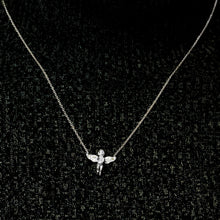 Load image into Gallery viewer, Small Angel Necklace in Sterling Silver (14 x 16mm)
