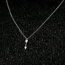 Load image into Gallery viewer, Arrow Necklace in Sterling Silver (21 x 5mm)
