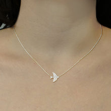 Load image into Gallery viewer, Dove Necklace in Sterling Silver (13 x 15mm)
