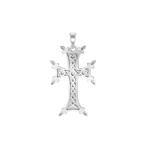 ITI NYC Armenian Cross Pendant in Sterling Silver