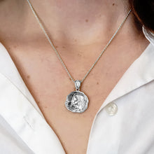 Load image into Gallery viewer, ITI NYC Resurrection Byzantine Double-Sided Pendant in Sterling Silver
