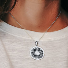 Load image into Gallery viewer, ITI NYC Islamic Blessing Pendant in Sterling Silver
