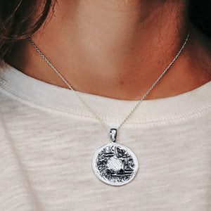 ITI NYC Islamic Blessing Pendant in Sterling Silver