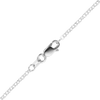 Soho Rolo Anklet in 14K White Gold