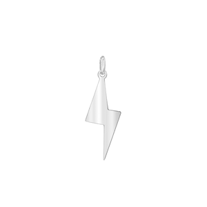 Single Lightning Bolt Charm  (10 x 4mm - 26 x 12mm)