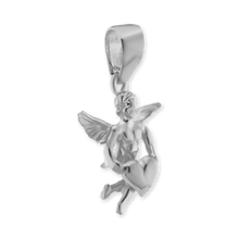Load image into Gallery viewer, ITI NYC Cupid Angel Pendant in Sterling Silver
