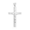 ITI NYC Classic Crucifix Pendant in Sterling Silver