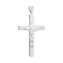 Load image into Gallery viewer, ITI NYC Classic Crucifix Pendant in Sterling Silver
