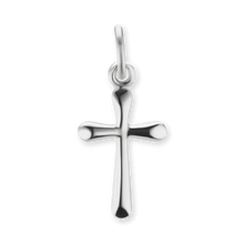 Load image into Gallery viewer, ITI NYC Passion Cross Pendant in Sterling Silver
