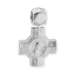 ITI NYC Byzantine Double-Sided Cross Pendant in Sterling Silver