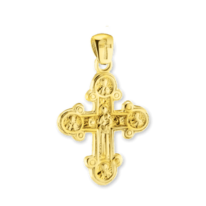 ITI NYC Byzantine Cross Pendant in Sterling Silver